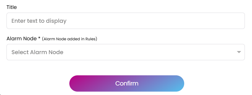 Status Counts Summary Configuration